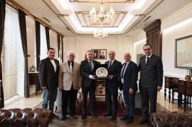 KONFEDERASYON GENEL BAŞKANIMIZLA BİRLİKTE VALİMİZİ ZİYARET ETTİK